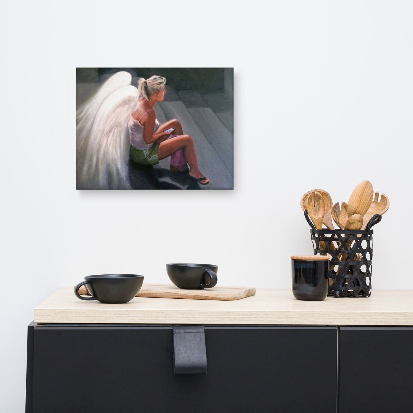 "Lamed Vavnik #36" Canvas Art Print