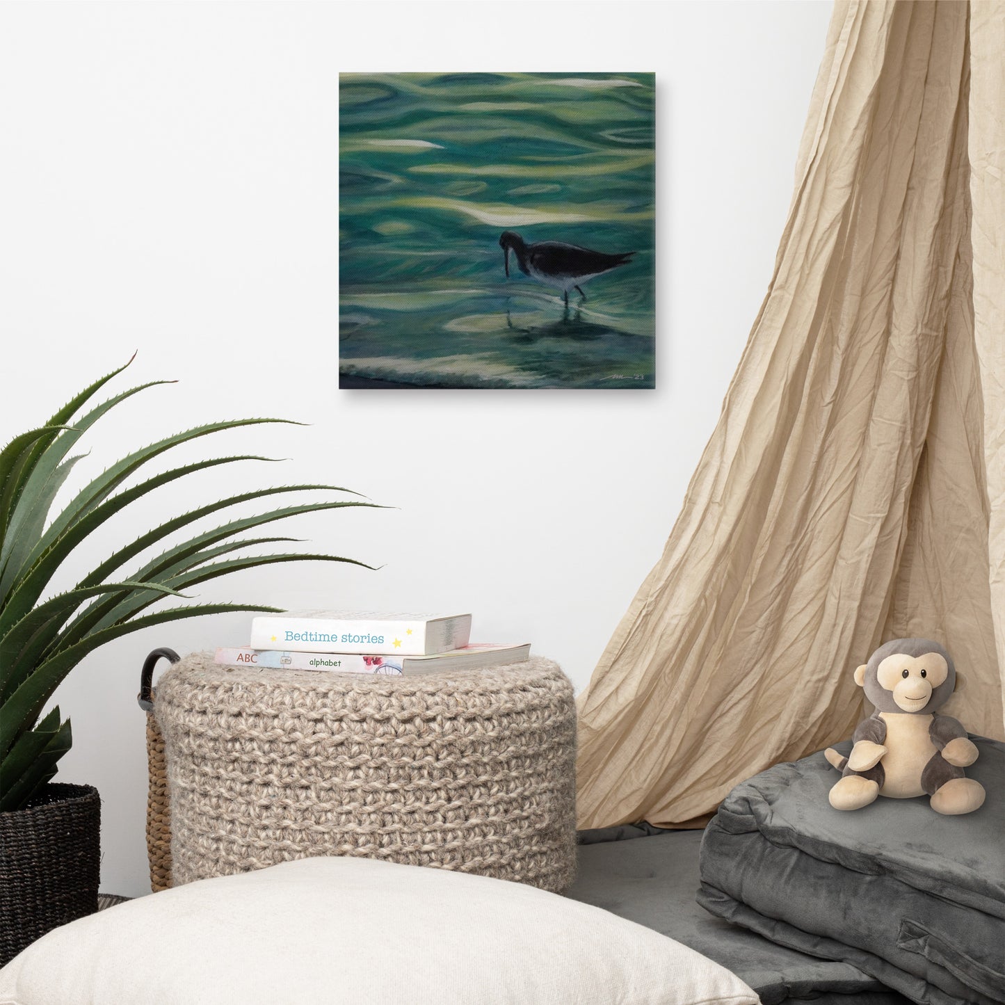 "Life in the Margins" Canvas Art Print
