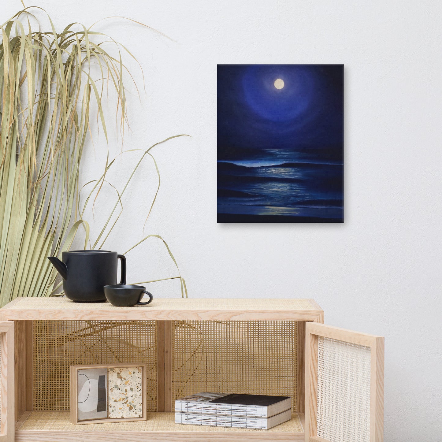 "Mystic Rhythms" Canvas Art Print