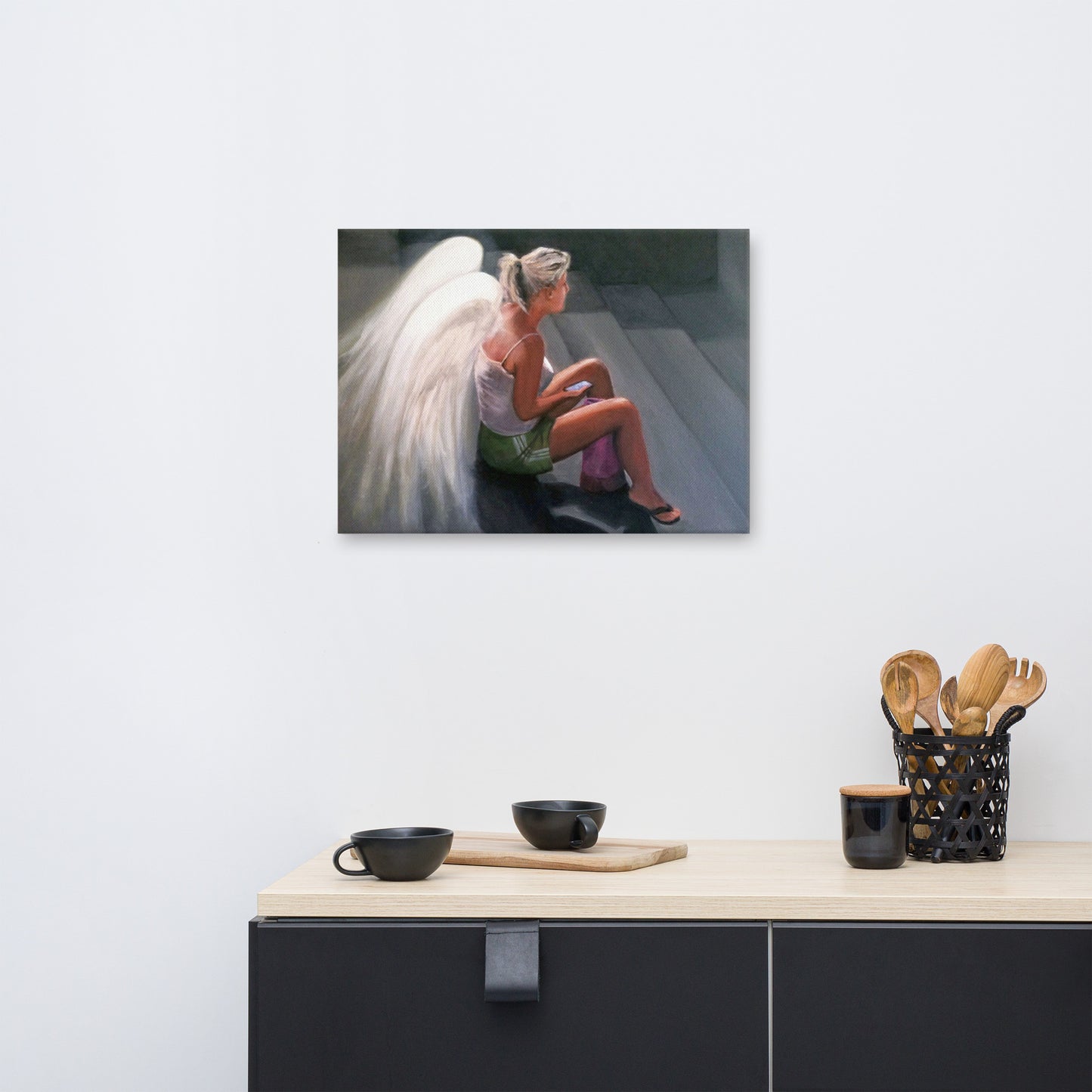 "Lamed Vavnik #36" Canvas Art Print