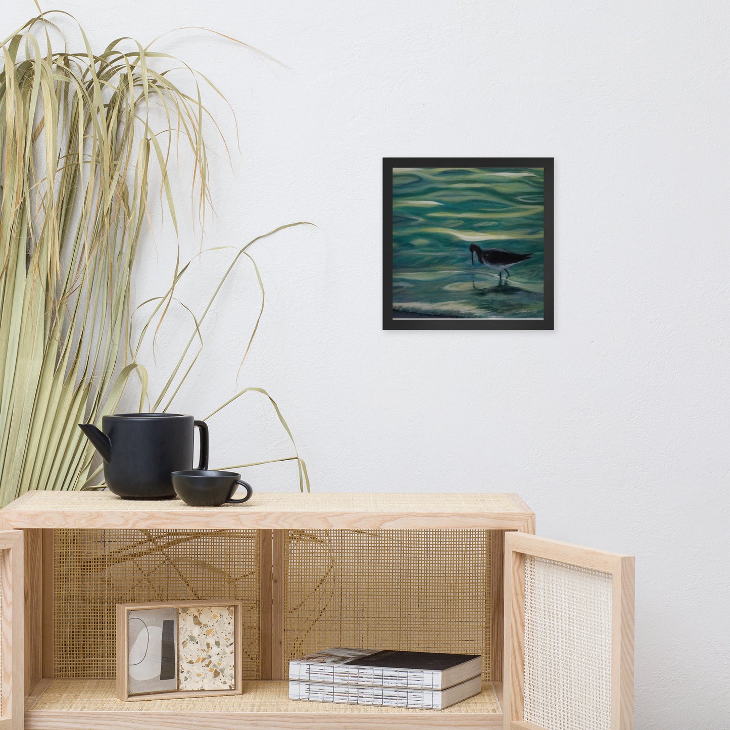 "Life in the Margins" Framed Poster Art Print