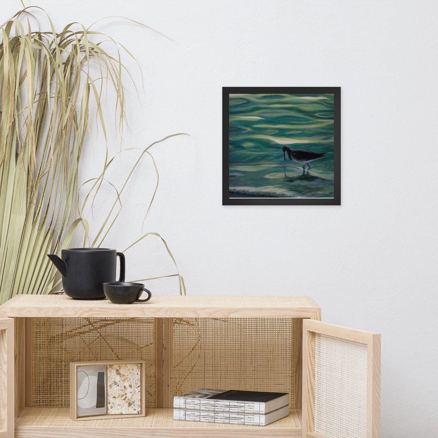 "Life in the Margins" Framed Poster Art Print