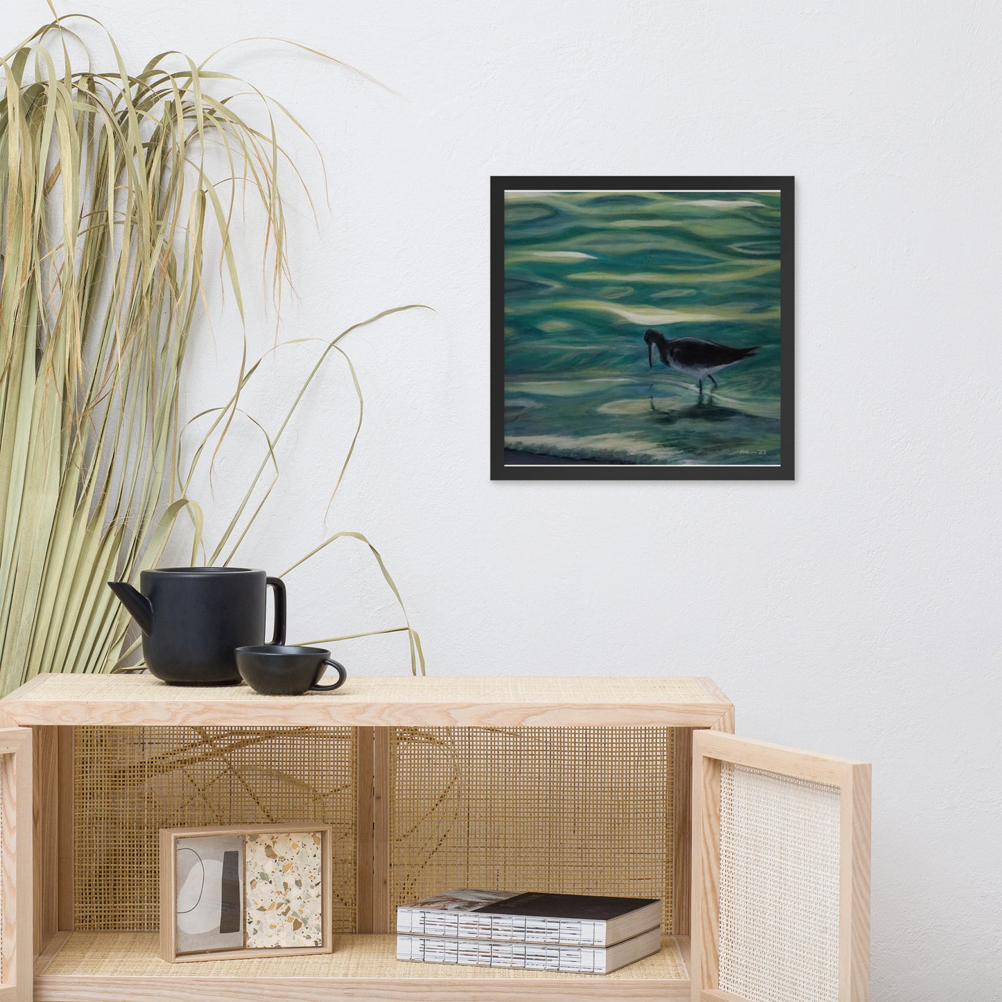 "Life in the Margins" Framed Poster Art Print