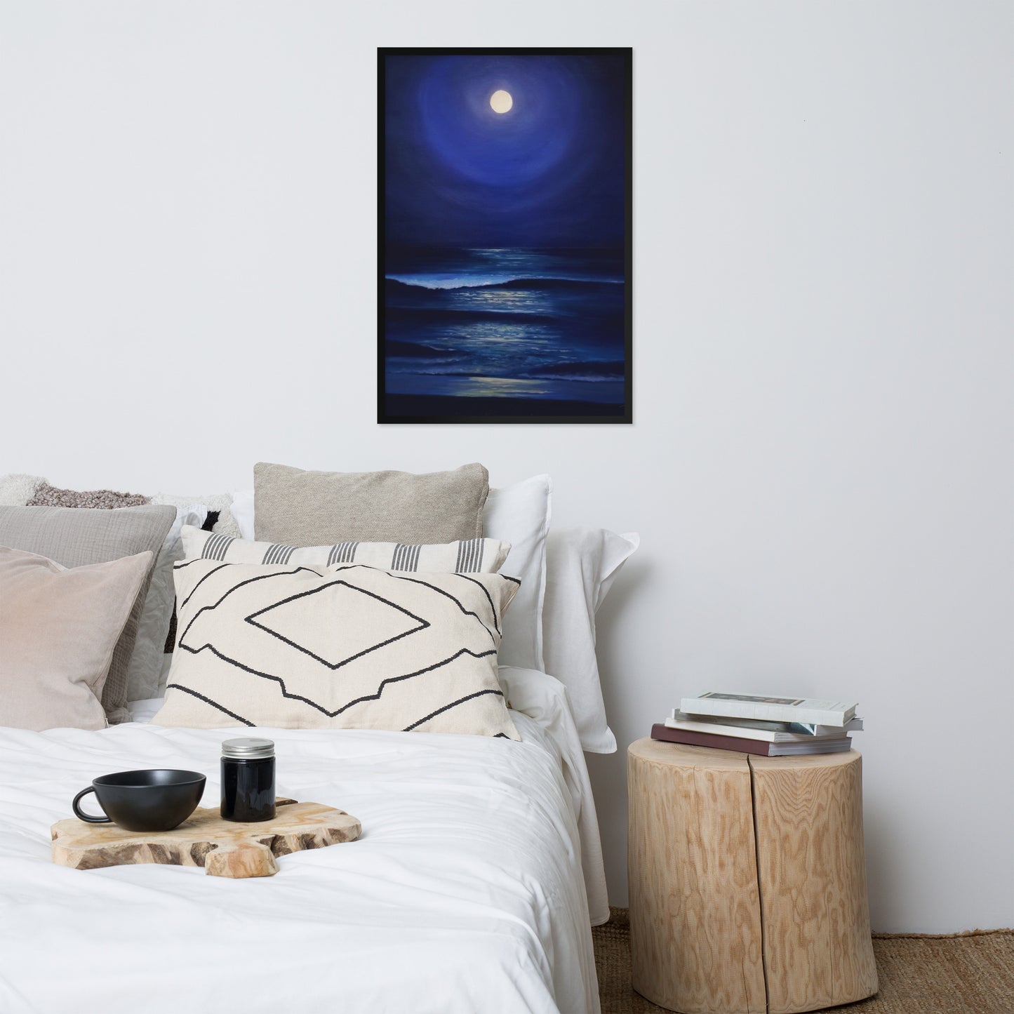 "Mystic Rhythms" Framed Poster Art Print