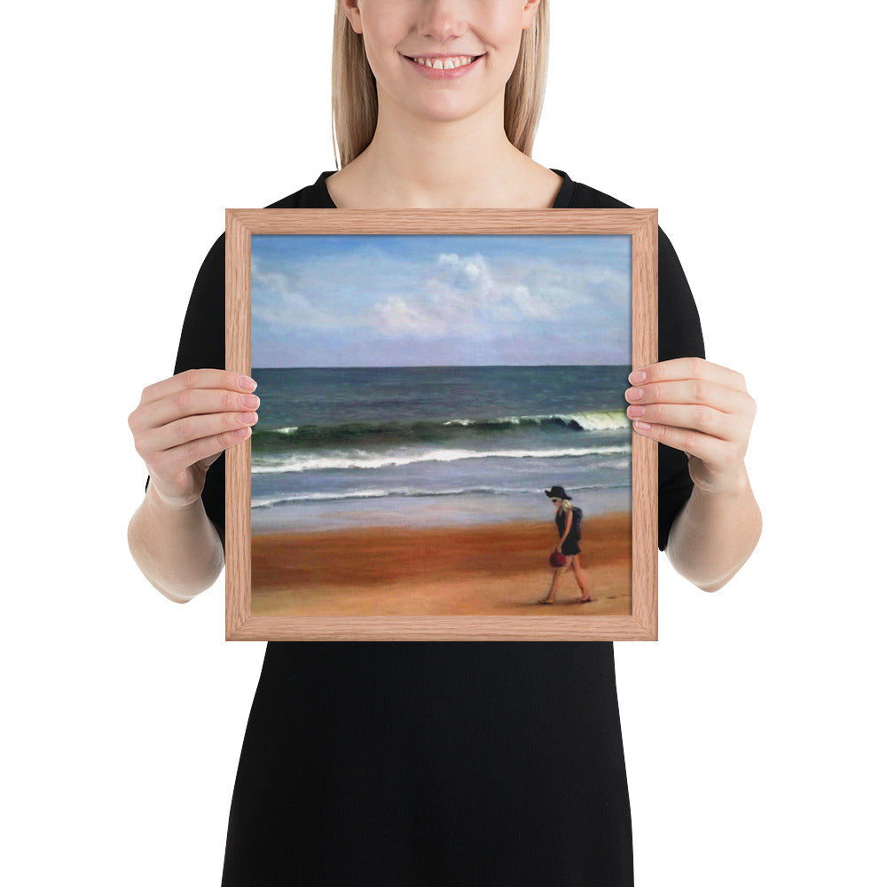 "Currents" Framed Poster Art Print