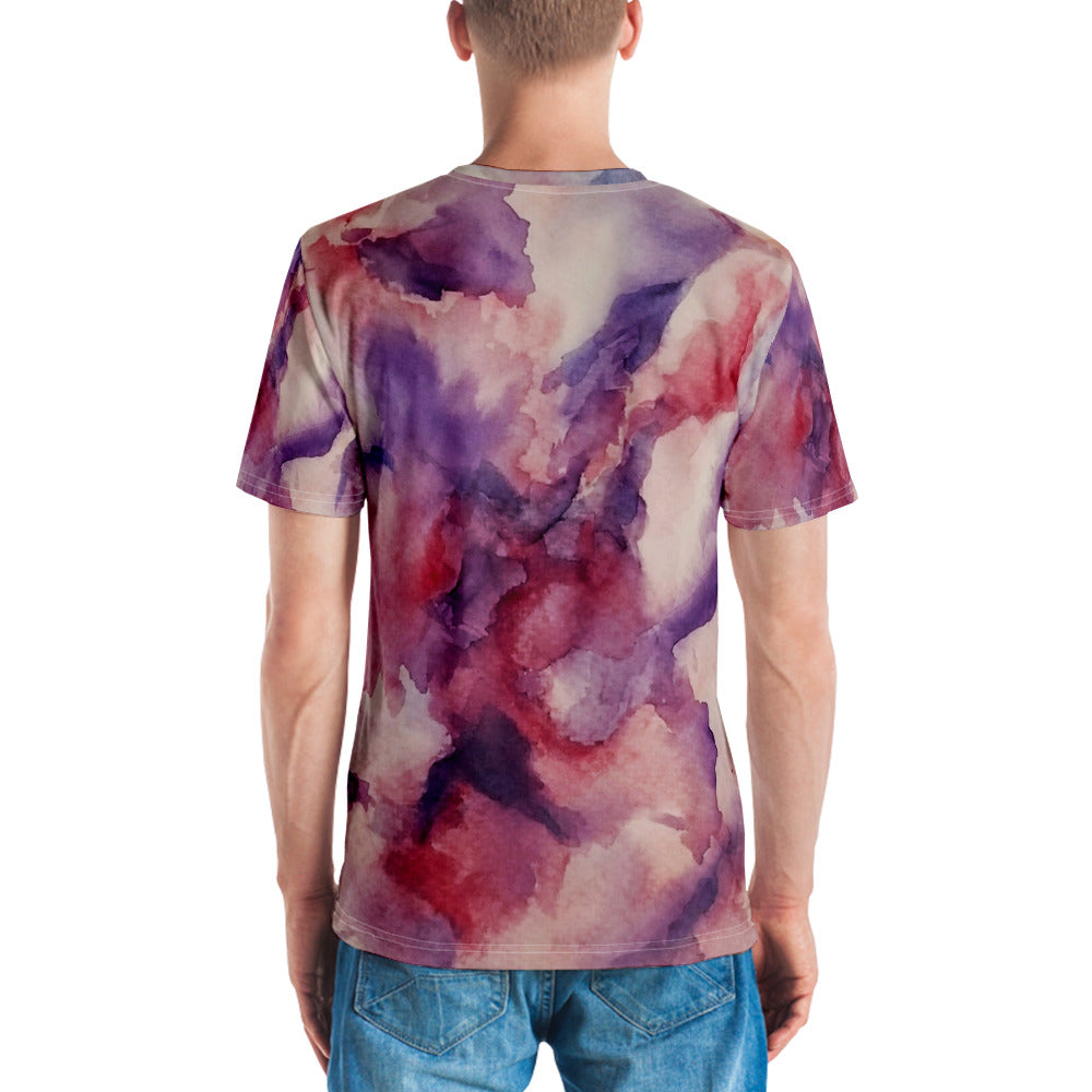 "Abstracted Orchids" Men's T-Shirt