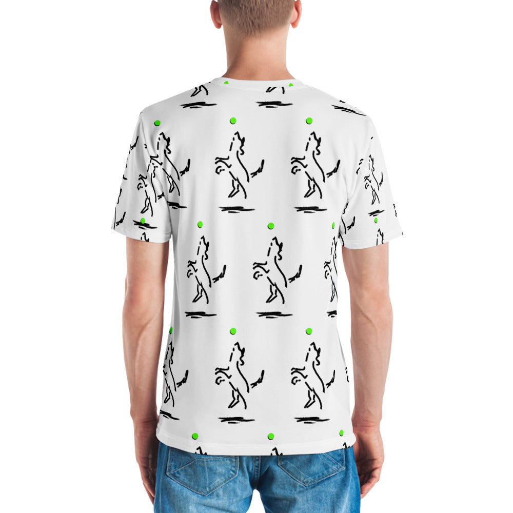 "Happy Dog Pattern" Men's t-shirt