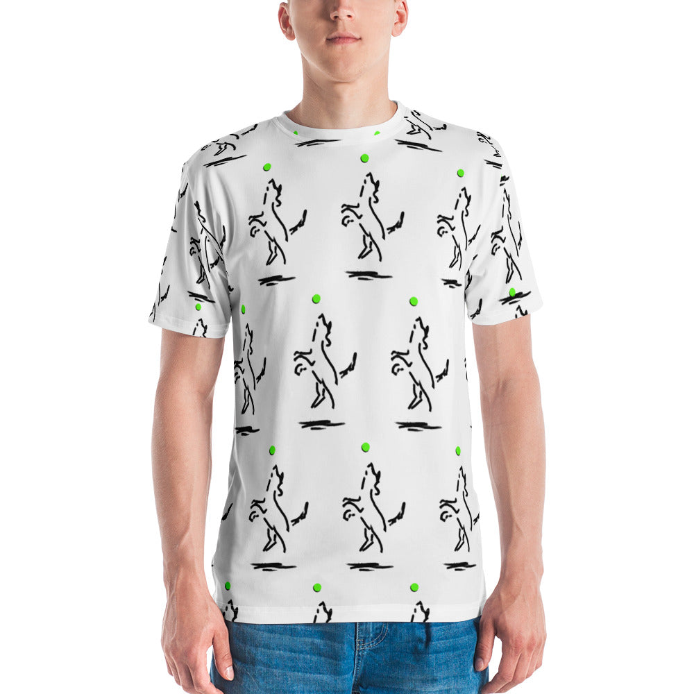 "Happy Dog Pattern" Men's t-shirt