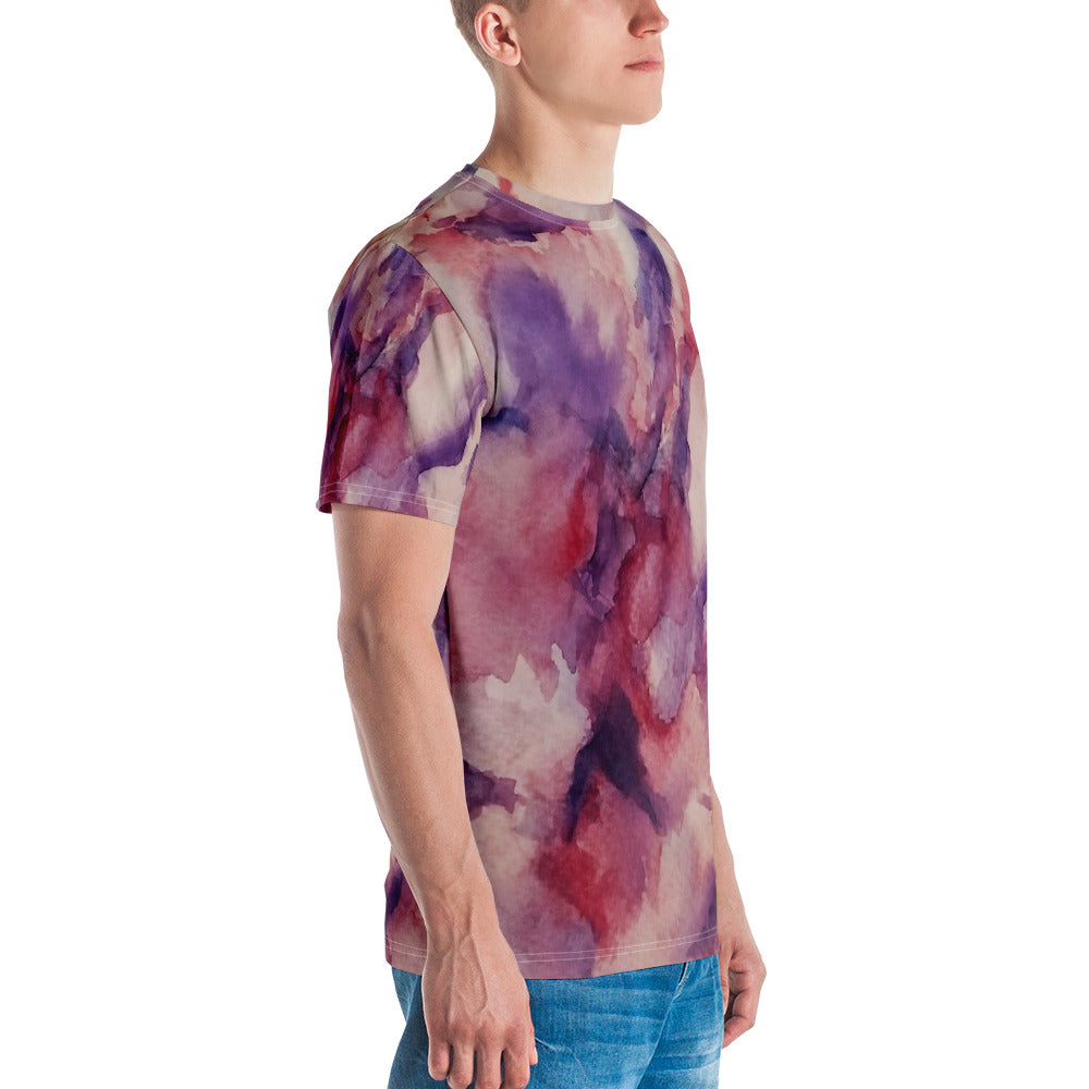 "Abstracted Orchids" Men's T-Shirt