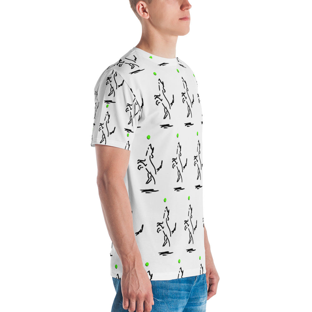 "Happy Dog Pattern" Men's t-shirt