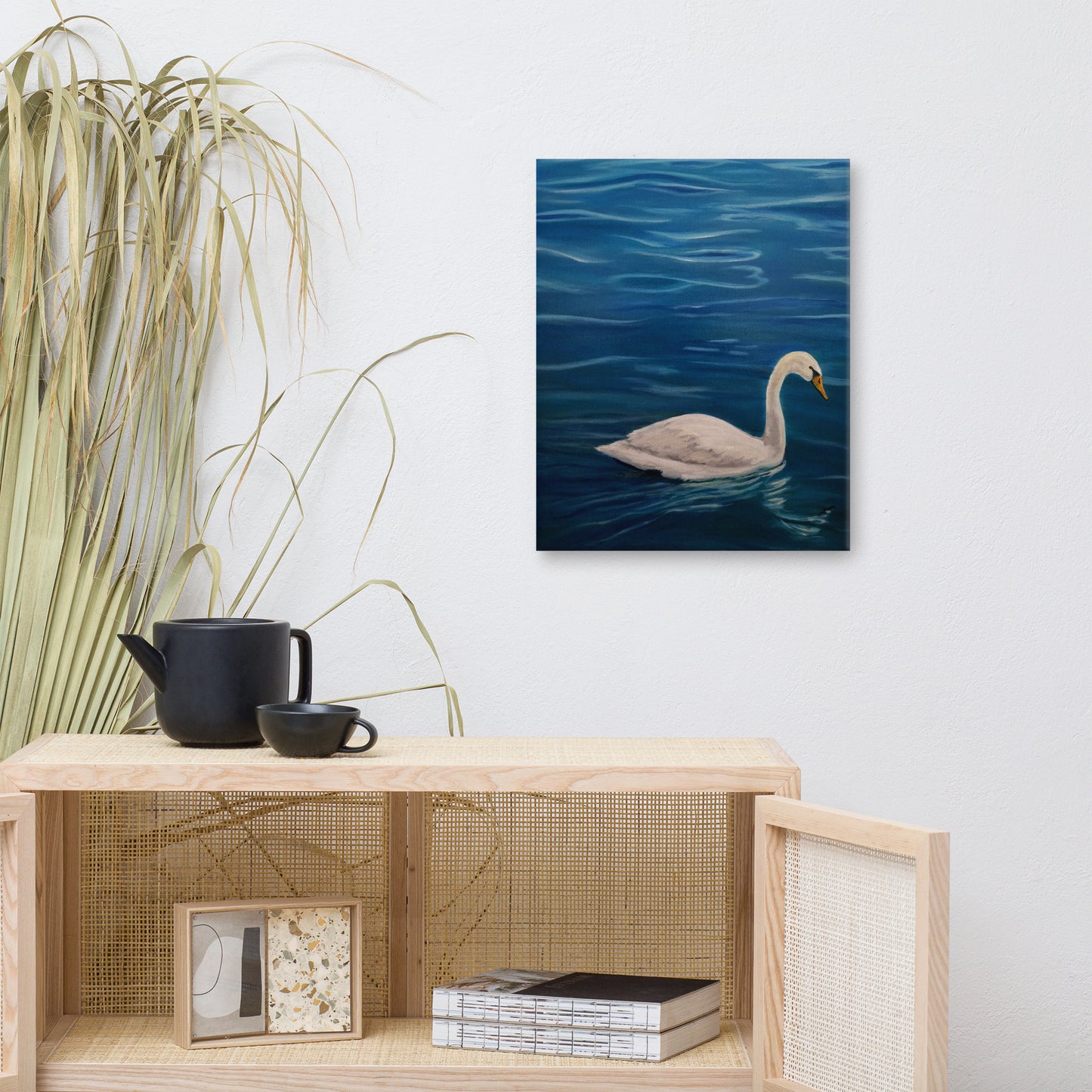 "Swan Lake" Canvas Art Print