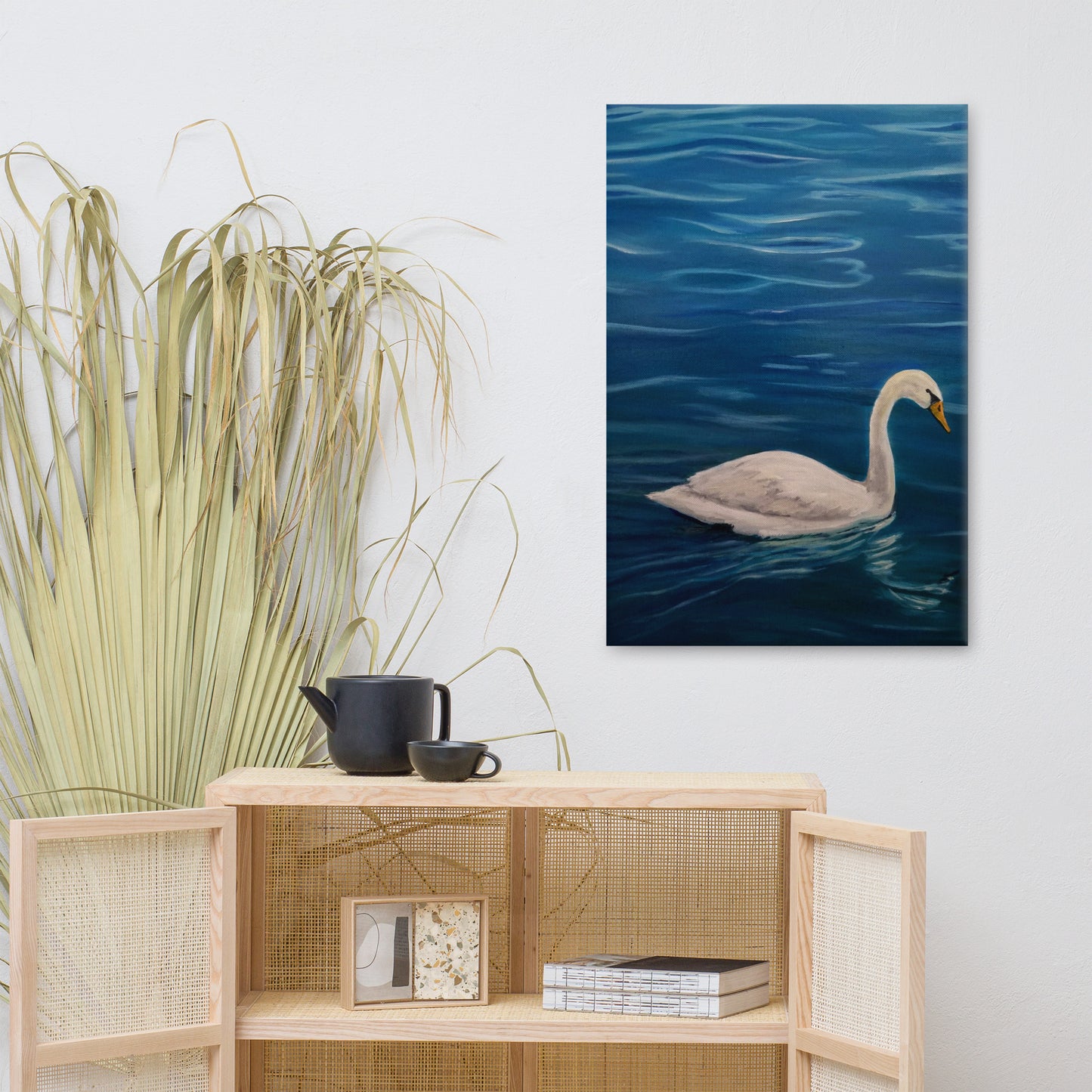 "Swan Lake" Canvas Art Print