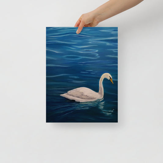 "Swan Lake" Poster Art Print