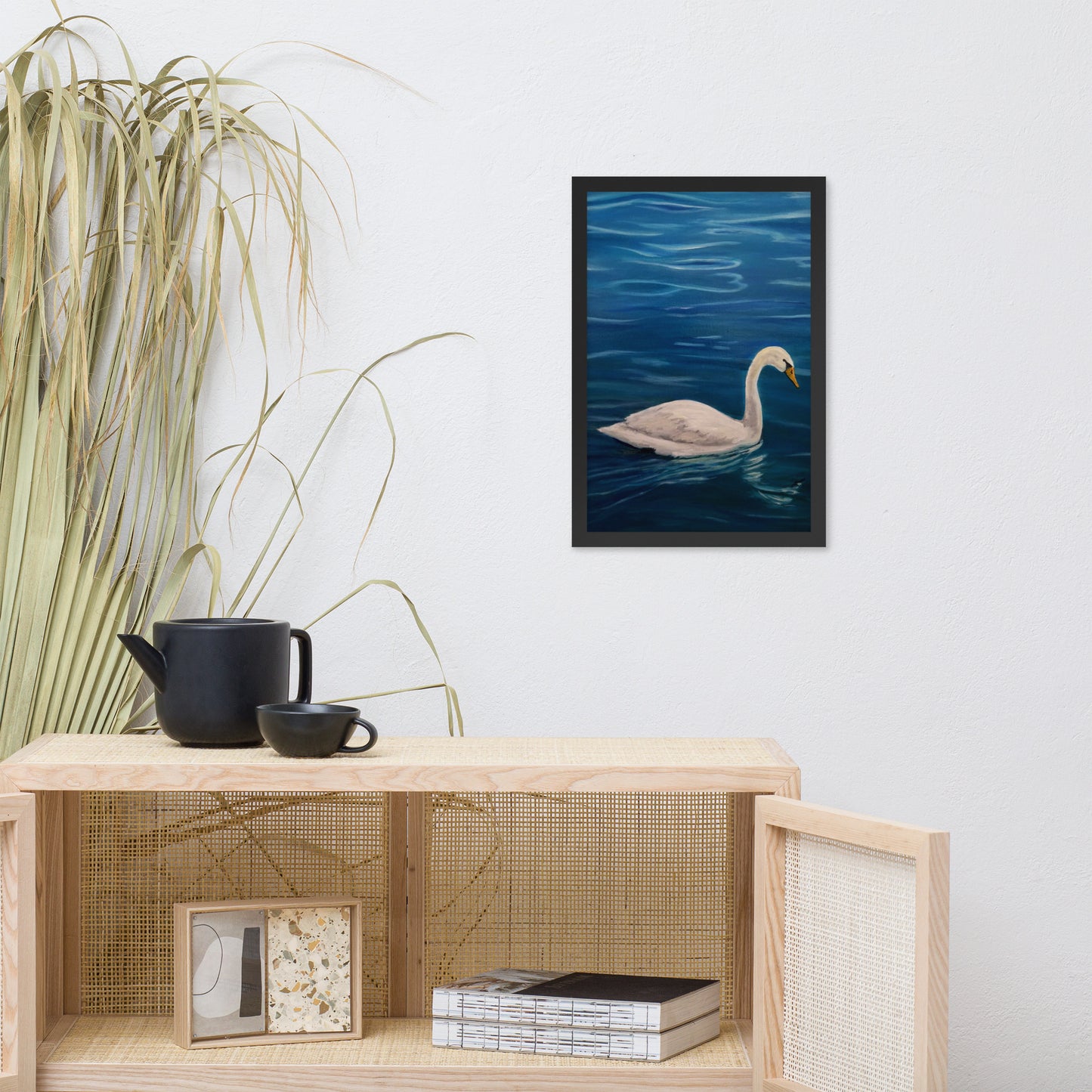 "Swan Lake" Framed Poster Art Print