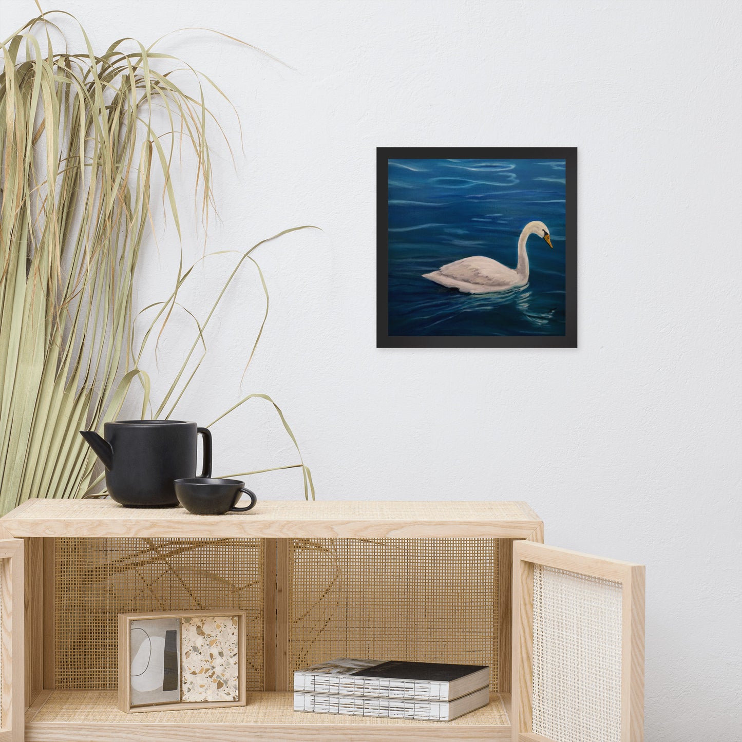 "Swan Lake" Framed Poster Art Print