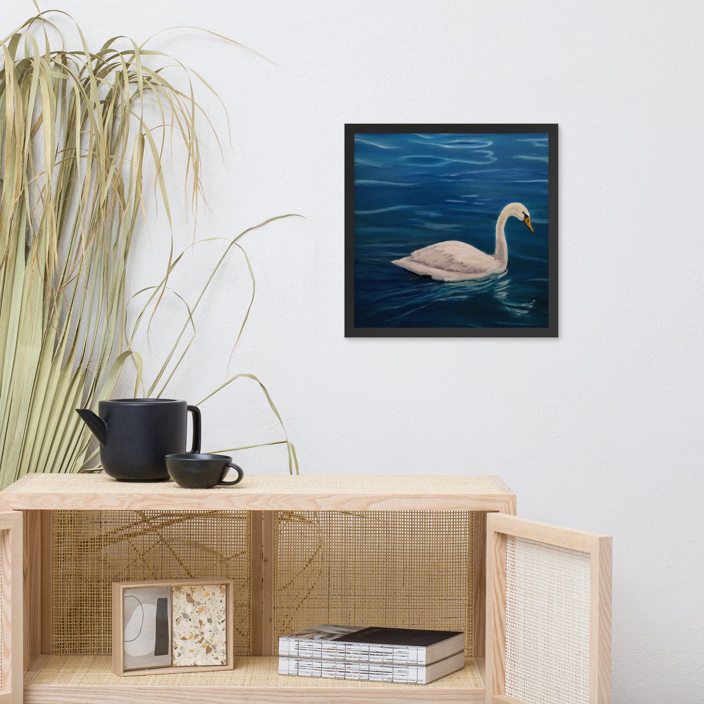 "Swan Lake" Framed Poster Art Print