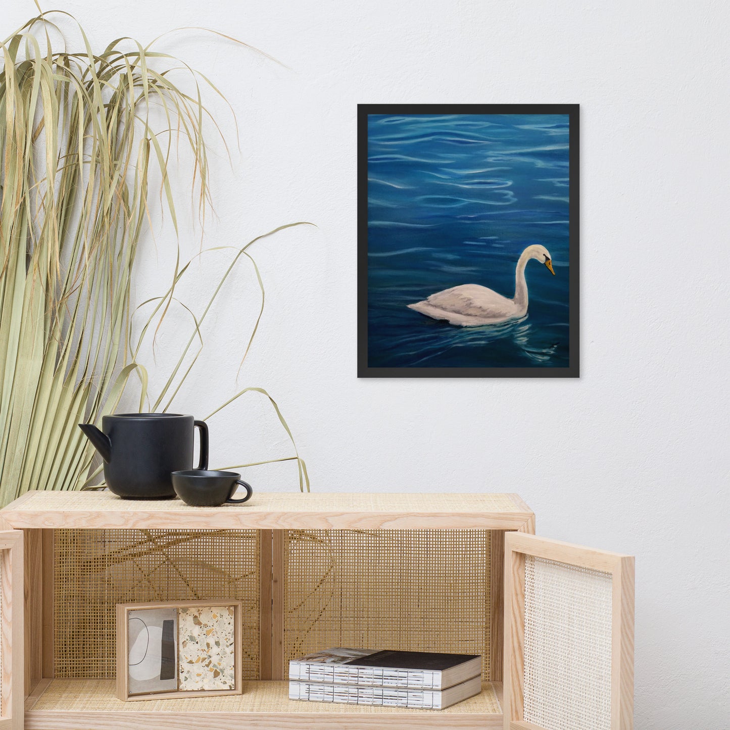 "Swan Lake" Framed Poster Art Print