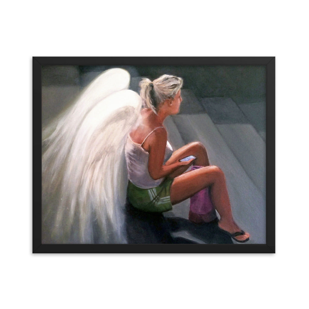 "Lamed Vavnik #36" Framed Poster Art Print