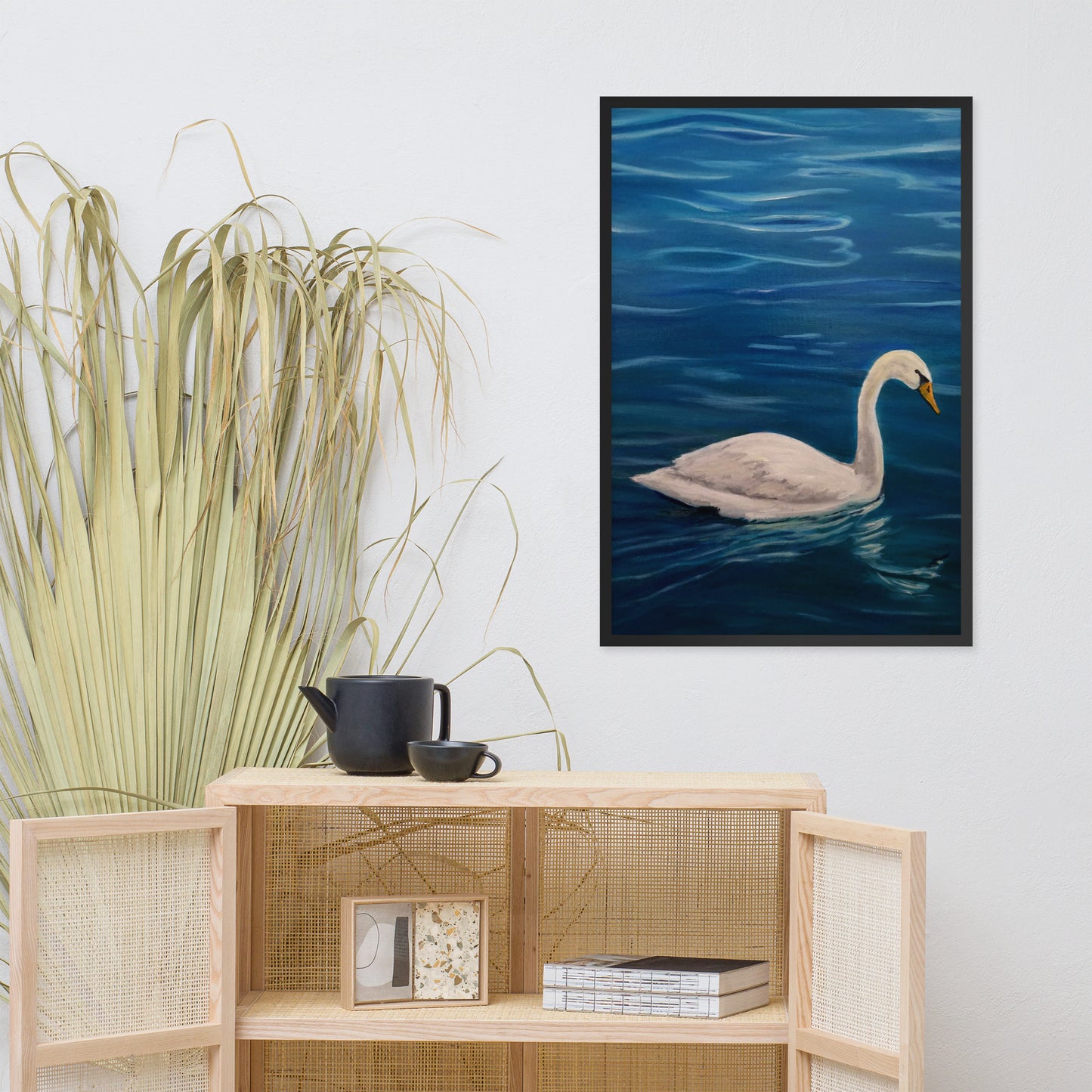 "Swan Lake" Framed Poster Art Print