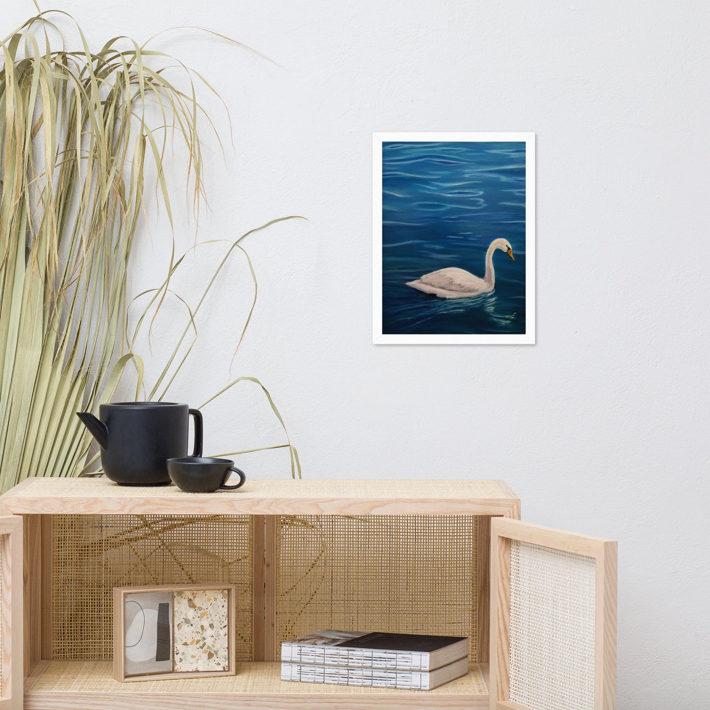 "Swan Lake" Framed Poster Art Print