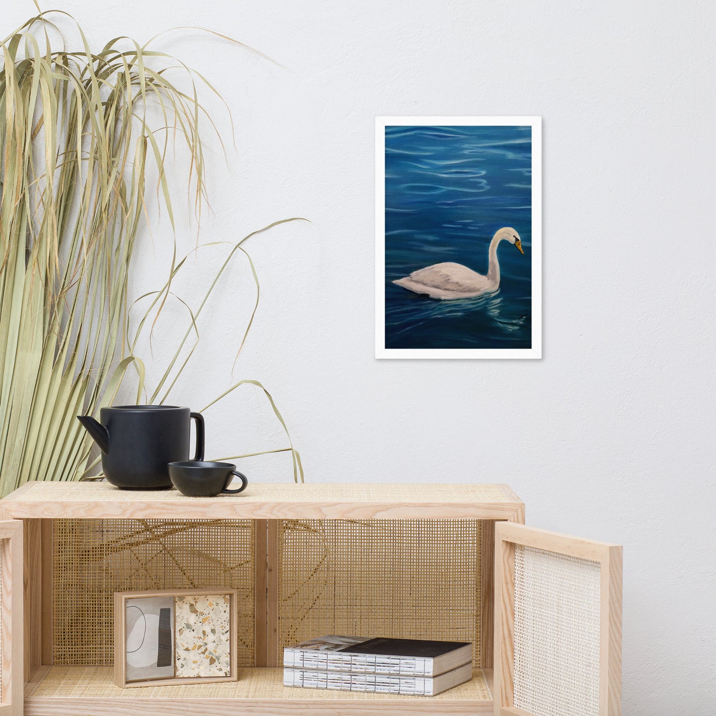 "Swan Lake" Framed Poster Art Print