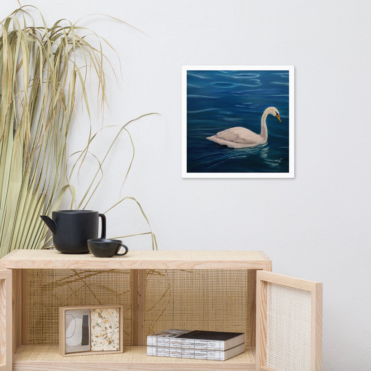 "Swan Lake" Framed Poster Art Print