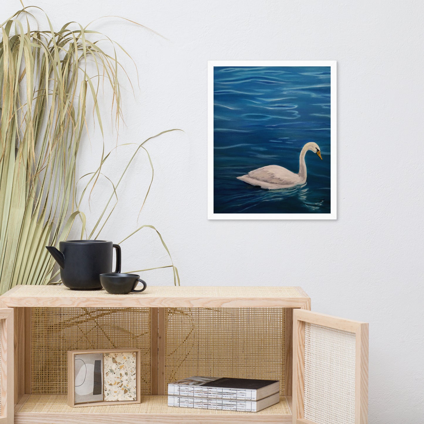 "Swan Lake" Framed Poster Art Print